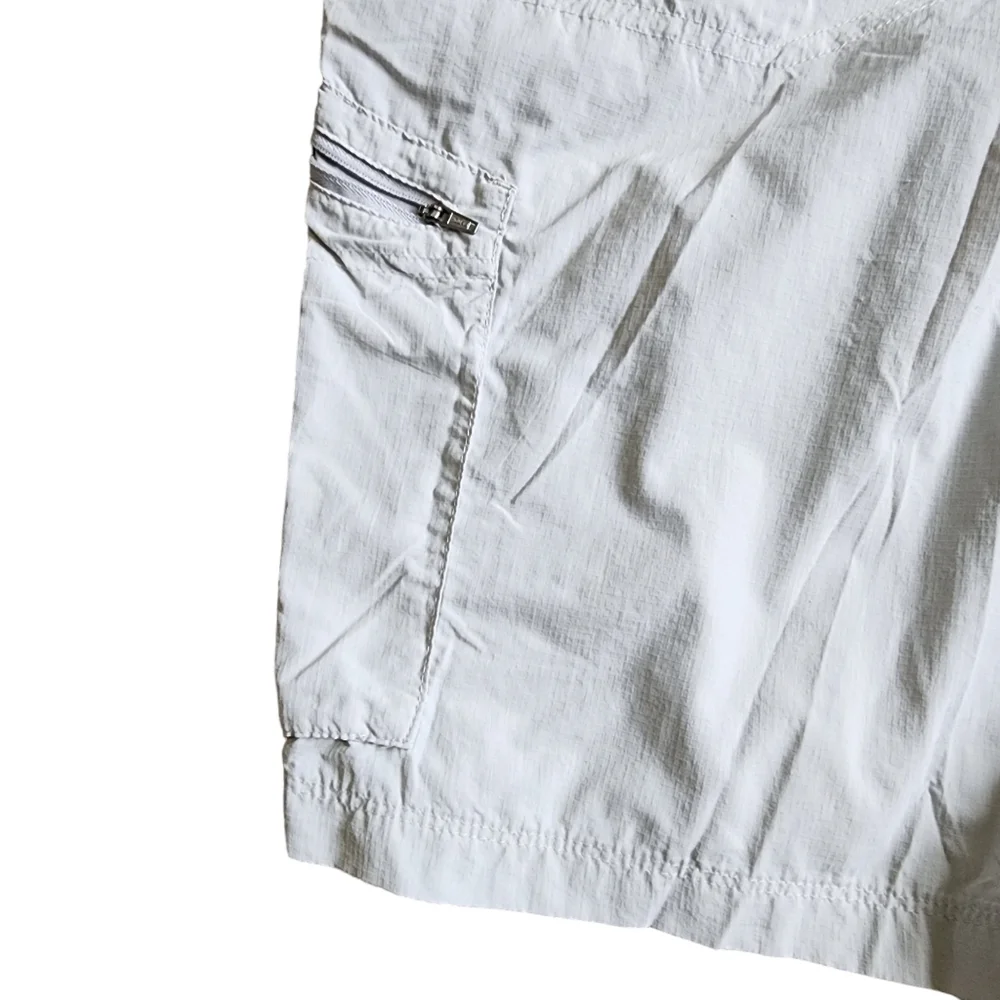 Columbia Cargo Shorts Light Grey Lightweight Outdoor - 42 Waist